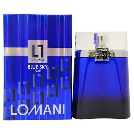Туалетная вода Lomani "Blue Sky", 100мл, мужская, пряная, цитрусовая, древесная — фото 1