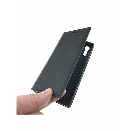 Чехол на Sony XZ Книжка силиконовая с подставкой и карманом для карт