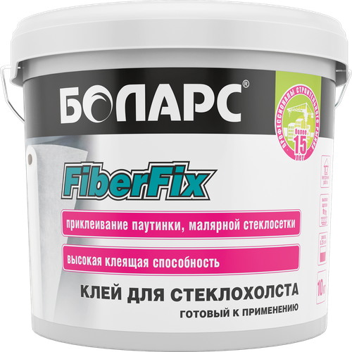 Клей для стеклохолста Боларс FiberFix, 5 кг клей для стеклохолста боларс fiberfix 5 кг