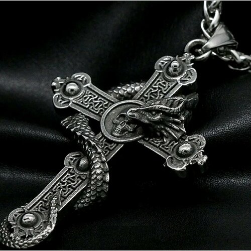 Славянский оберег крестик стальной 1200₽