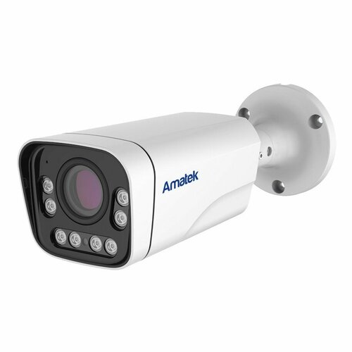 Видеокамера уличная IP Amatek AC-IS506ZAX 7000863 уличная ip видеокамера amatek ac is206vf 2 8 12 мм 7000591