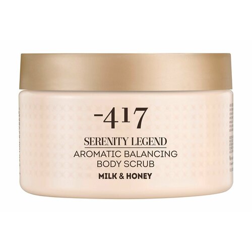 Скраб для тела с солью Мертвого моря с ароматом молока и меда / Minus 417 Serenity Legend Aromatic Balancing Body Scrub -Milk & Honey скраб для тела с солью мертвого моря minus 417 serenity legend aromatic balancing body scrub ocean 450 г