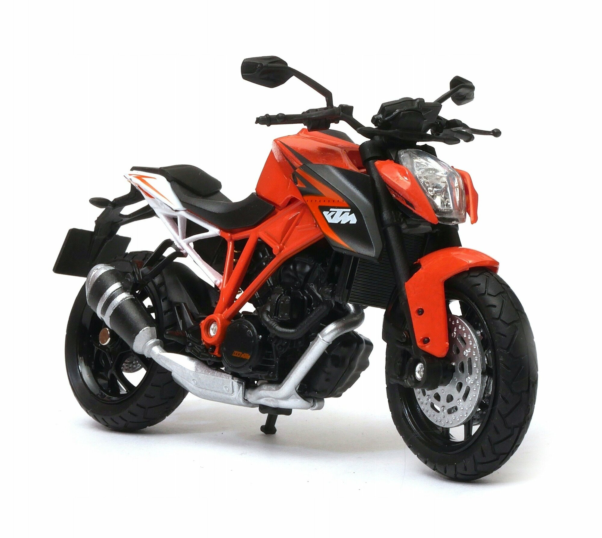 Мотоцикл 1:18 KTM 1290 SUPER DUKE R, оранжевый