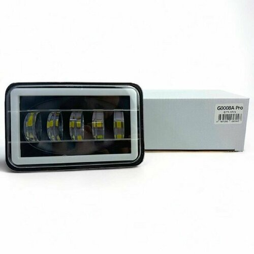 Противотуманная фара светодиодная 24W 145mm дальний/ближний c ДХО 12/24V (1шт) (LED OPT)