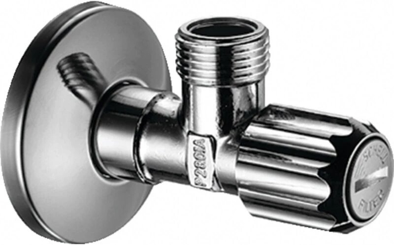 Угловой вентиль 1/2"×3/8" Hansgrohe 13904000