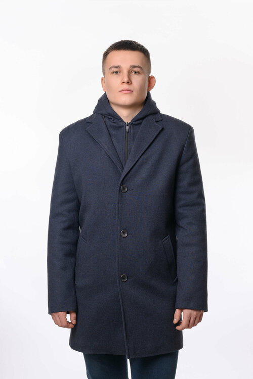 Пальто Truvor, размер 50/182, синий