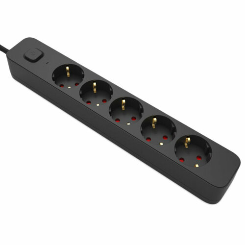 Сетевой фильтр Гарнизон 5 Sockets 3m Black EPS-5-B-3 сетевой фильтр perfeo powermate 3 sockets 3m black pf pm 3 3 0 b