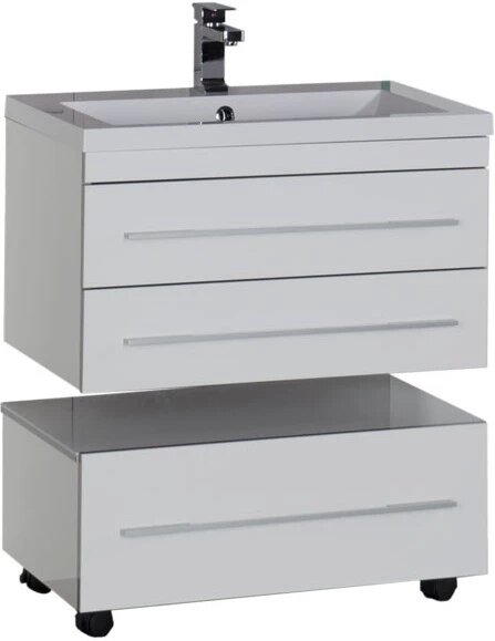 Тумба белый 74 см Aquanet Верона 00176669