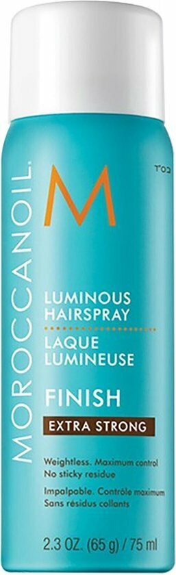 Moroccanoil Extra Strong Hairspray - Сияющий лак экстрасильной фиксации 75 мл