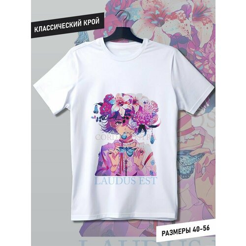 фото Футболка hypnotica, размер m, белый