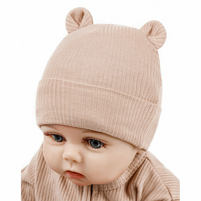 Чепчик бини Amarobaby Fashion bear