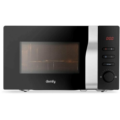 Микроволновая печь DOMFY DSB-MW105 700Вт 20л черный серебристый 1289000₽