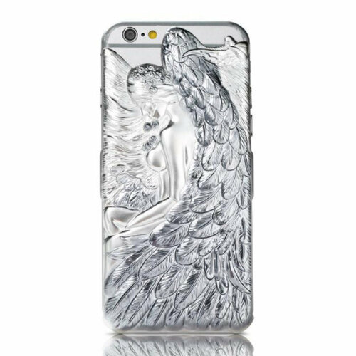 Чехол накладка для айфон Iphone 6/6S Angle серебро