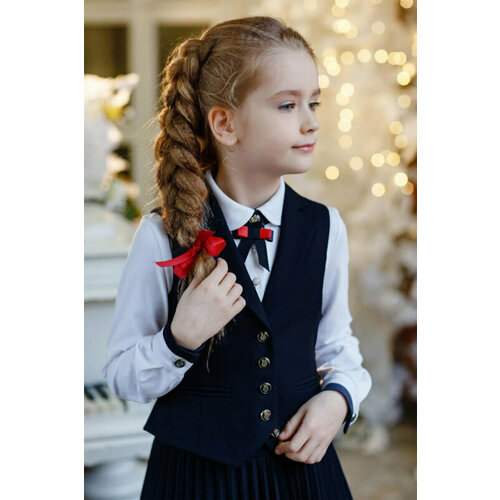 фото Жилет duwali, размер 134/64, синий