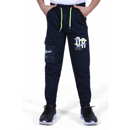 фото Брюки ciggo kids, размер 152/158, синий