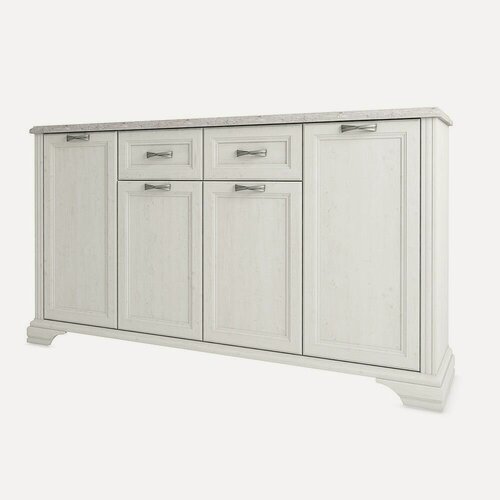 Изображение товара Тумба Anrex MONAKO 4D1S, 95.3 x 37.6 x 177.4 см, цвет: Сосна винтаж/дуб анкона