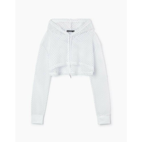 фото Лонгслив gloria jeans, размер 9-11л/134-146, белый