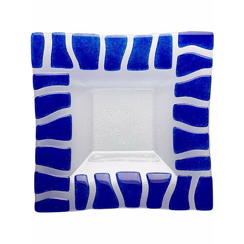 Тарелка глубокая BDK-Glass Safari квадратная, 29x29 см