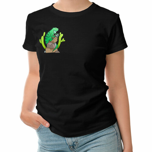 фото Футболка roly, размер m, черный