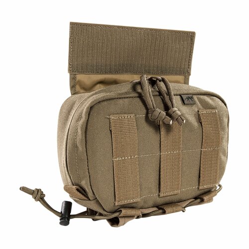 Подсумок Tasmanian Tiger Tac Pouch 12 coyote brown emerson tactical adaptive vest avs plate carrier emersongear body armor avs harness plate pouch set front molle flap