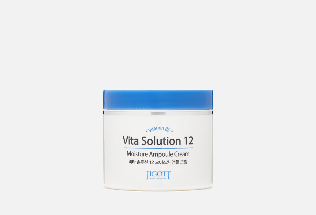 Крем для лица Jigott Vita Solution 12 Moisture Ampoule Cream / объём 100 мл