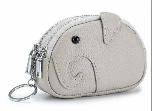 Кошелек  BGT-CHILDBAG-GRAY, фактура зернистая, серый