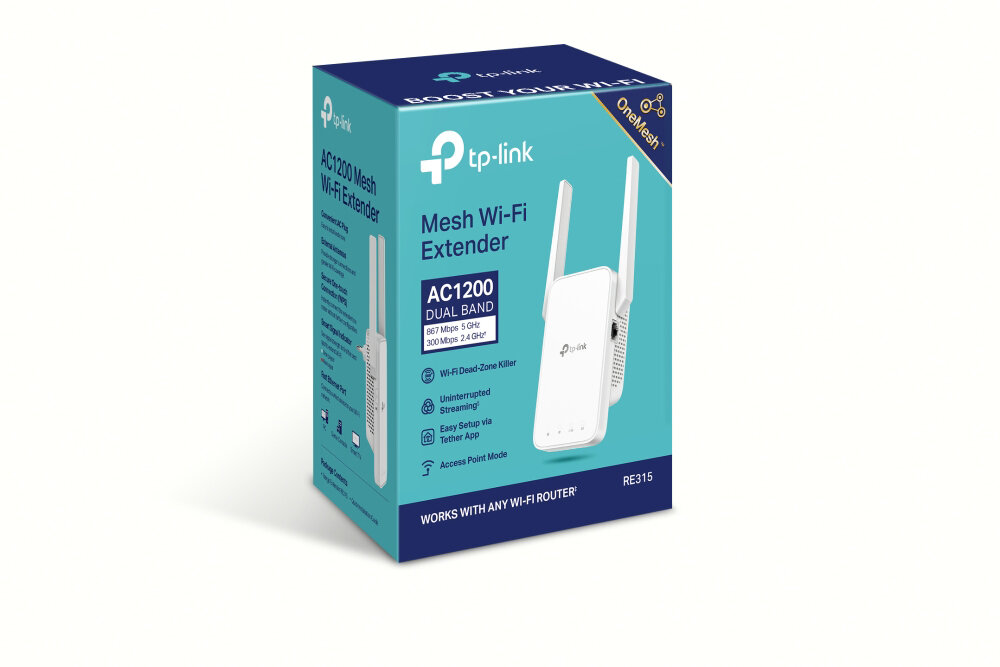 Усилитель беспроводного сигнала TP-LINK RE315 Range Extender AC1200