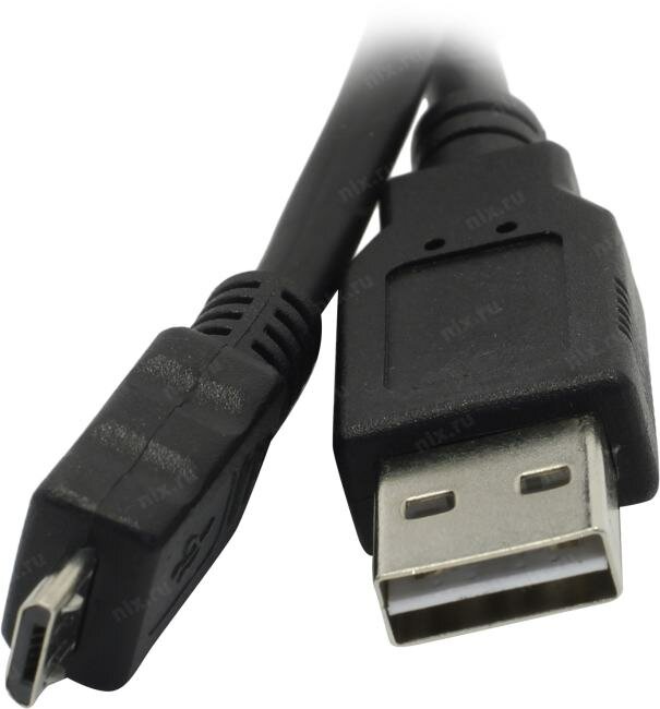 Кабель Cablexpert USB - microUSB (CC-mUSB2D-1M), 1 м, 1 шт., черный Gembird - фото №12