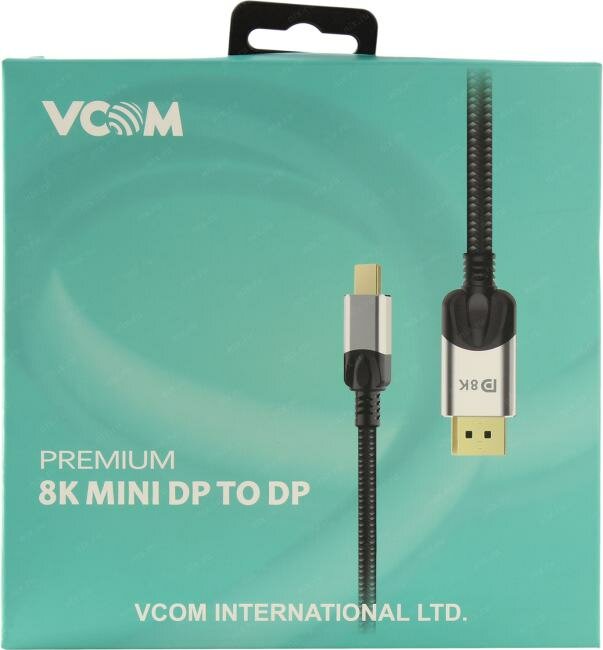 Кабель-переходник VCOM Mini DP/DP M 3м - фото №14