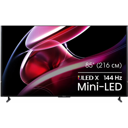 Телевизор LED Hisense 85 85UXKQ темно-серый 4K Ultra HD 120Hz DVB-T DVB-T2 DVB-C DVB-S DVB-S2 USB WiFi Smart TV 37188000₽