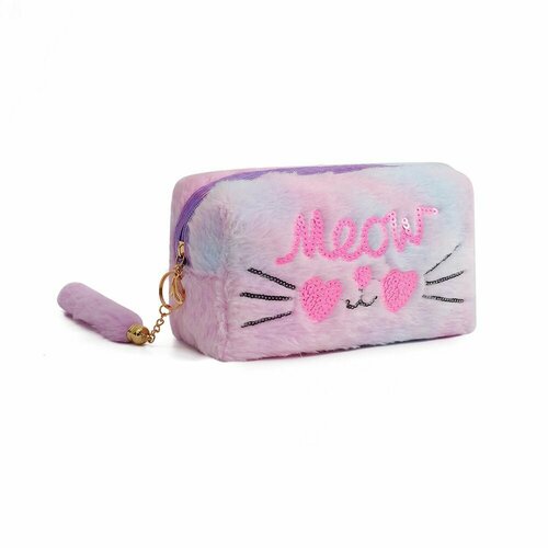 фото Косметичка 19х9, розовый animakids