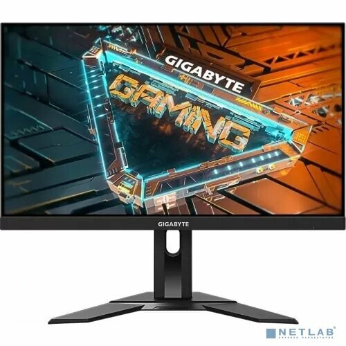 GIGABYTE Монитор LCD GIGABYTE 23.8" G24F 9DG24F2-00-1BBEU IPS 1920x1080 165Hz 1ms 178/178 300cd 2xHDMI DisplayPort 3xUSB чёрный черный
