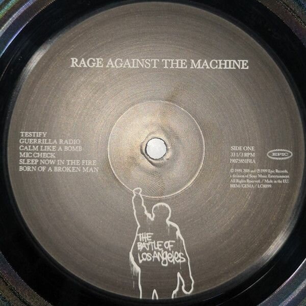 Виниловая пластинка Rage Against The Machine, Battle Of Los Angeles (0190758511917) Sony Music - фото №5