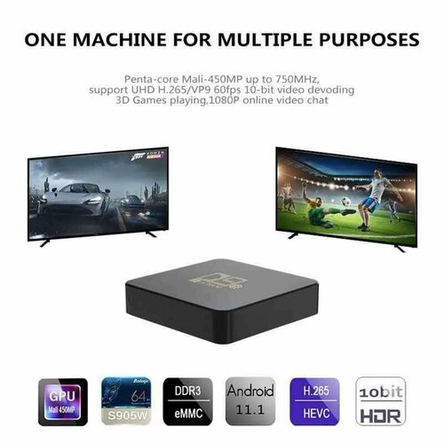 Смарт тв приставка SET-TOP c Android 11.0 разрешением 4k 8Gb. smart tv box ultra 4k смарт тв приставка с ультра четким разрешением 4к от shark shop