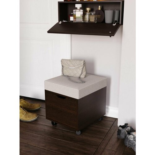 Тумба в прихожую на колесиках