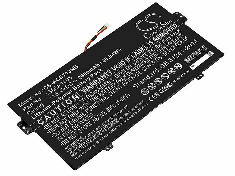 Аккумулятор для Acer Swift 7 713 15.4V (2600mAh)