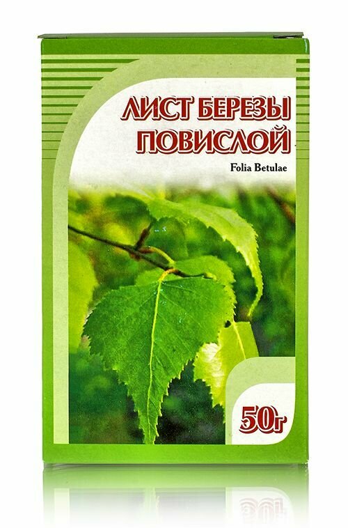 Береза повислая, лист, 50 г (Хорст)