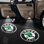 Подсветка дверей Skoda с логотипом и беспроводной проекцией