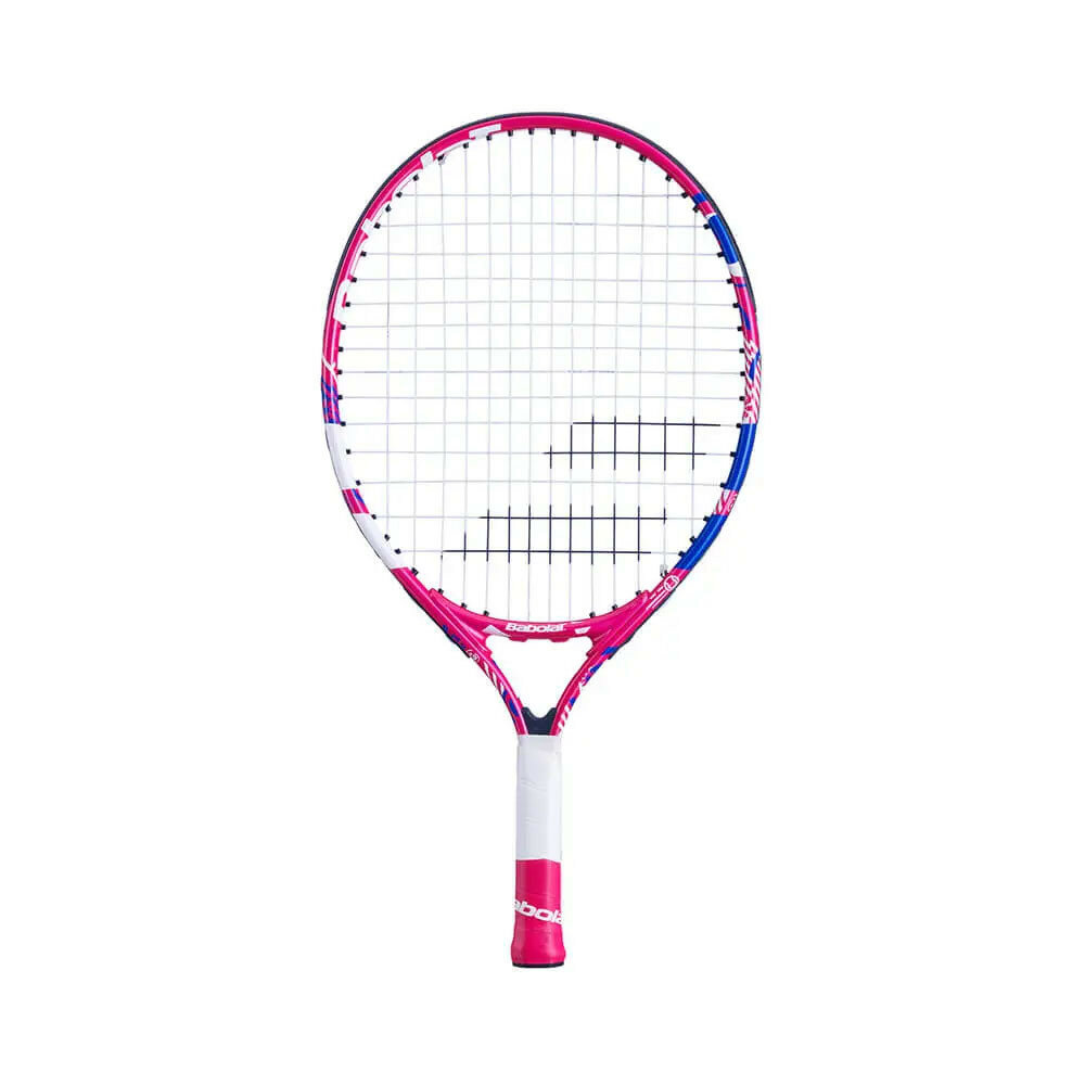 Ракетка б/т детская BABOLAT B`FLY 19 Gr0000, 140484-100, для 4-6 лет, алюминий, со струнами, розовый