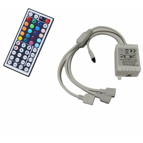 Контроллер для 3-х светодиодных ленты RGB control box с пультом