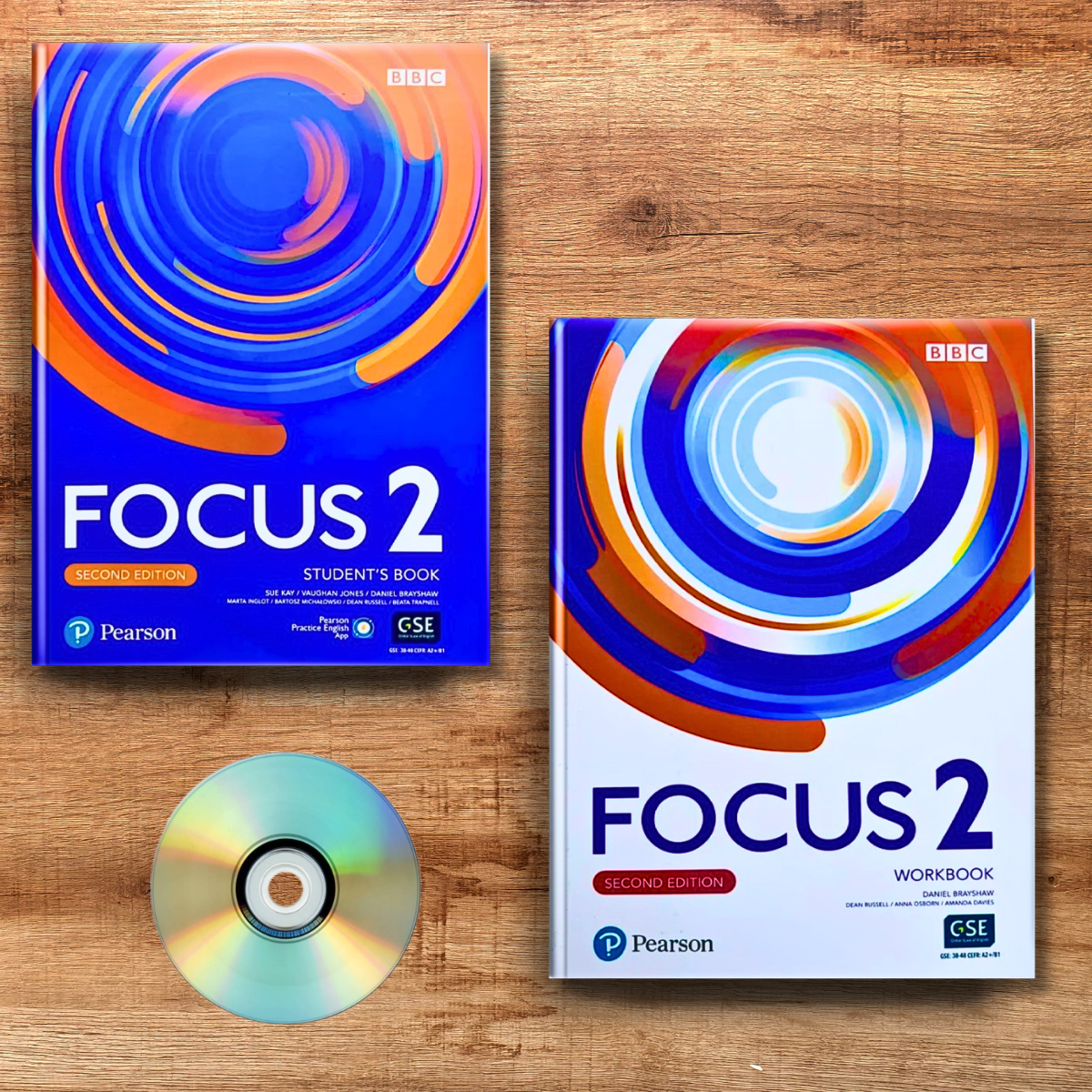 Focus 2 (2nd) Комплект Student's Book + Workbook + CD