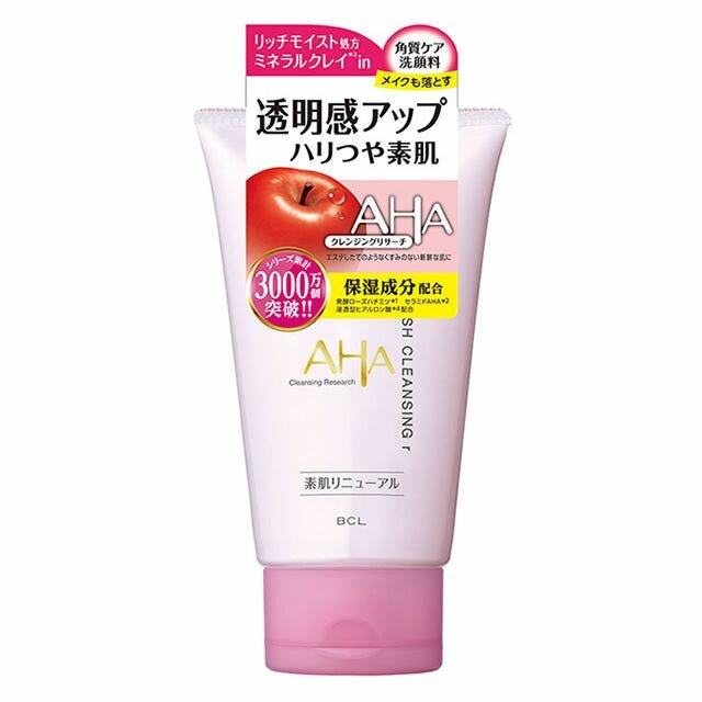 AHA Пенка-скраб для умывания с фруктовыми кислотами Wash Cleansing R