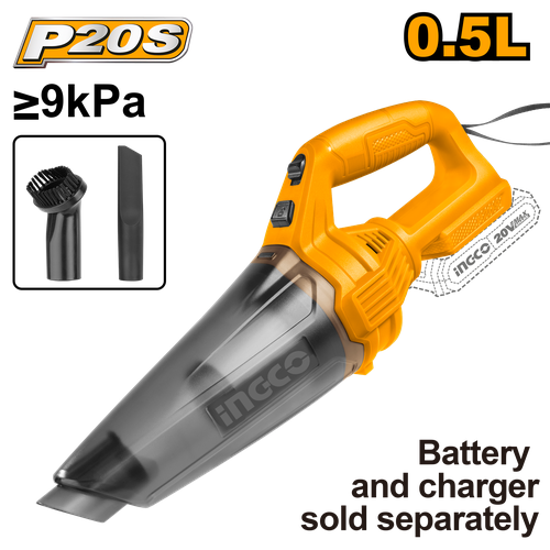 Аккумуляторный пылесос INGCO CVLI201261 20 В 3290₽