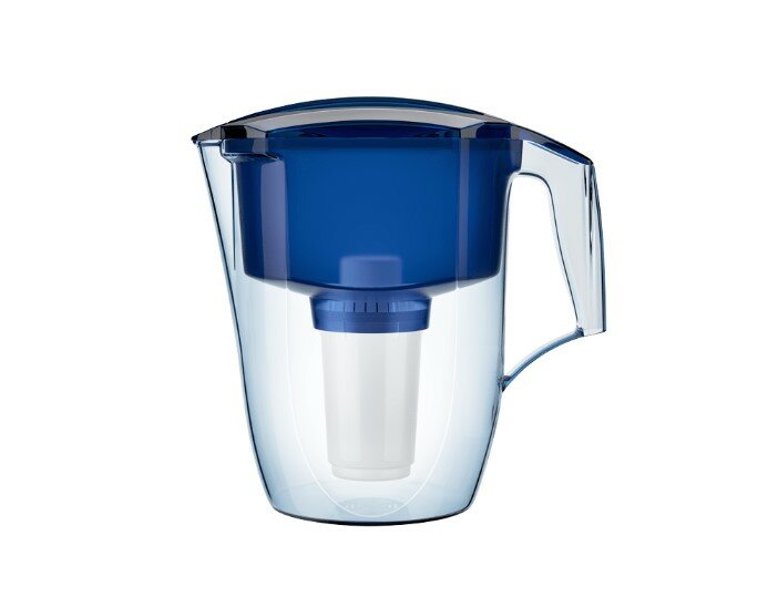 Фильтр-кувшин Аквафор Гарри синий 2 сменных модуля в подарок