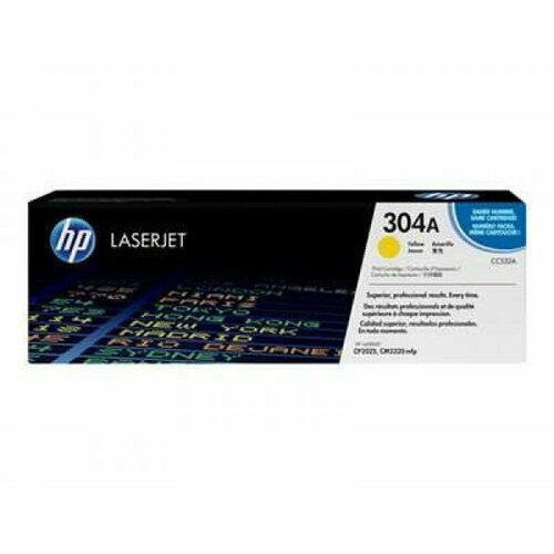 CC532A / CC532AC HP 304A YELLOW Картридж для НР Color LaserJet CP2025/CM2320 (2800с.)