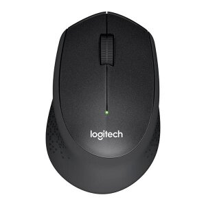 Мышь Logitech M331 Silent Plus черный оптическая (1000dpi) silent беспроводная USB (3but)