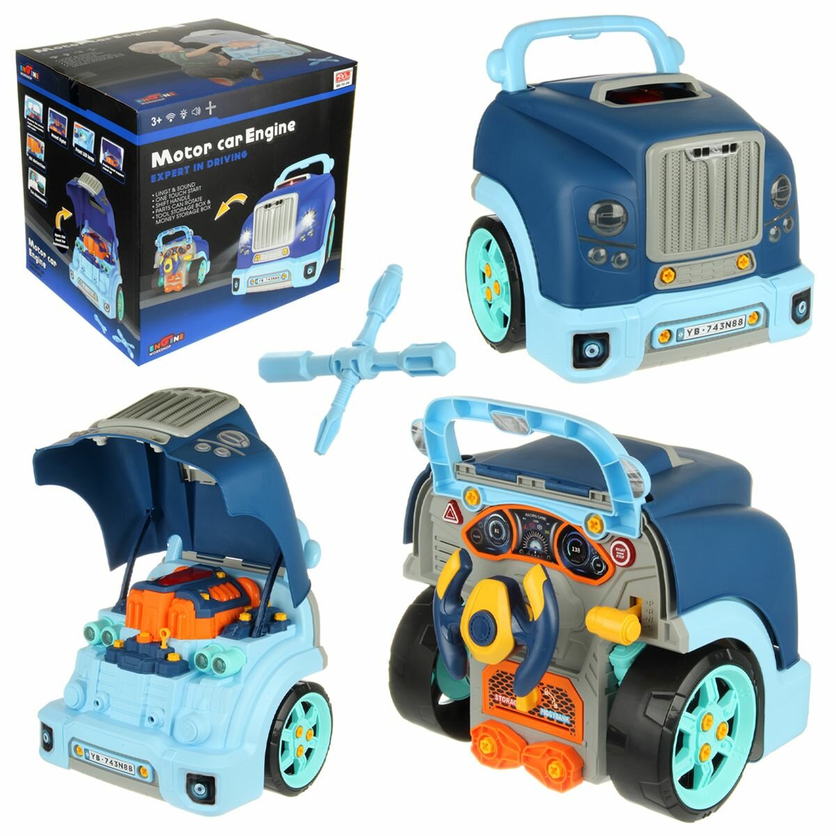 фото Детский игровой набор инструментов Автомеханик, Veld Co