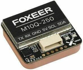 Антенный GPS модуль Foxeer M10Q-250 GPS QMC5883 компас для радиоуправляемого FPV дрона