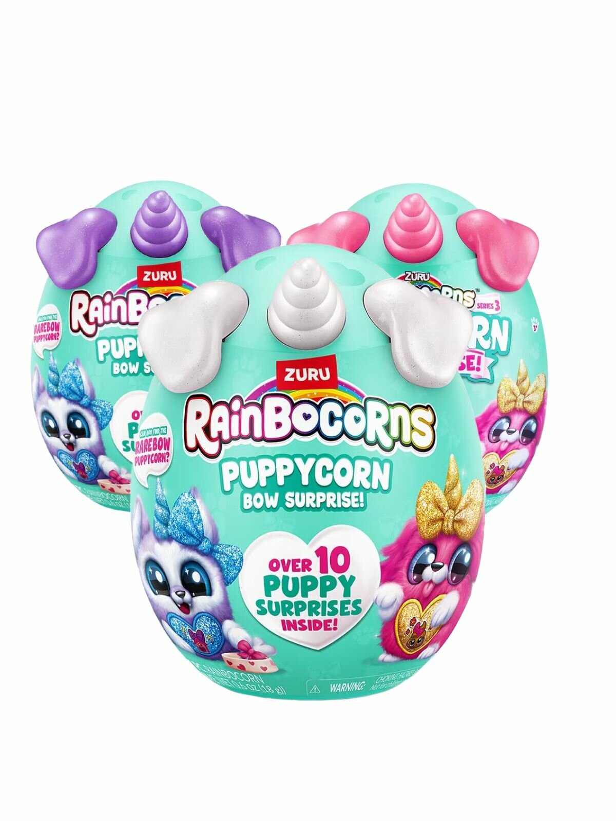 Игрушка яйцо-сюрприз rainbocorns puppycorn