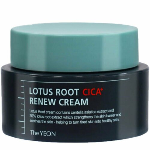 The Yeon Крем для лица увлажняющий с 30% содержанием лотоса Lotus Root Renew Cream 50 мл.